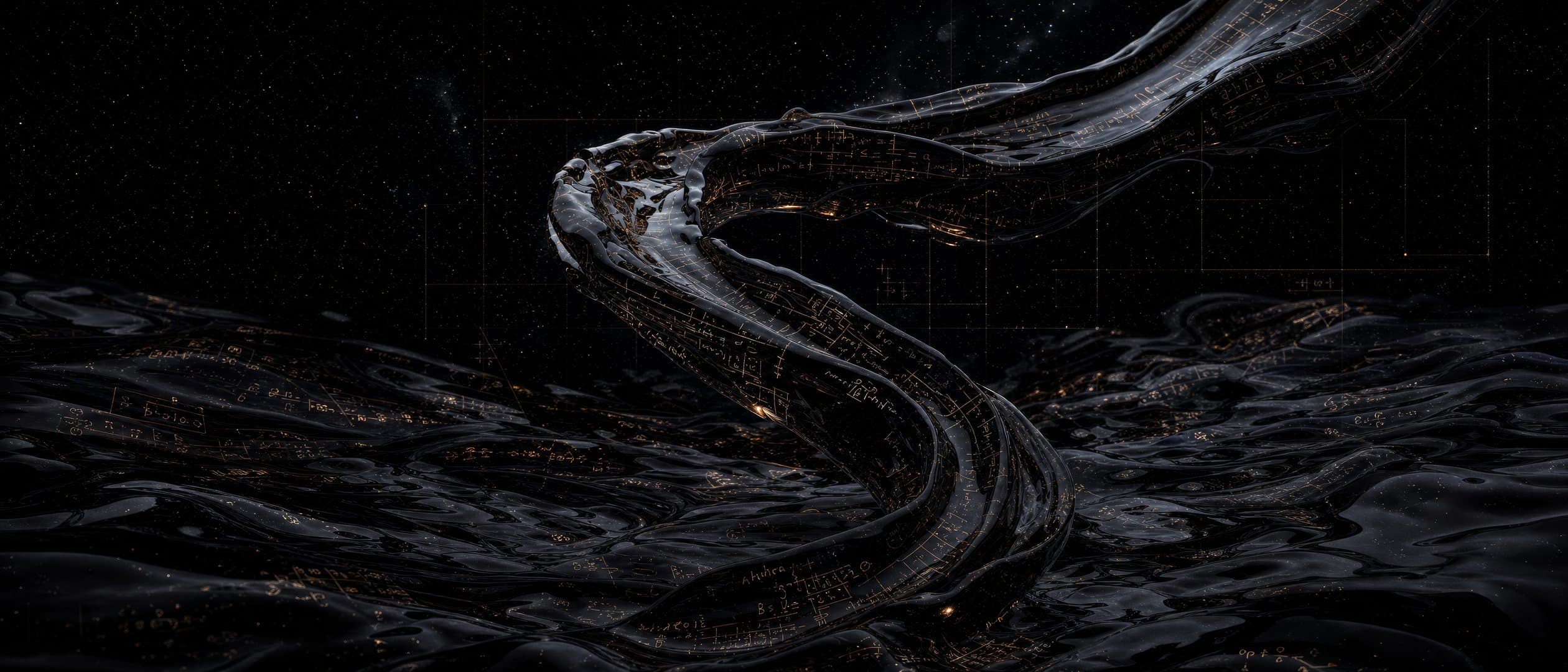 The Shape — math running on the substrate of reality